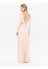 Elisabetta Franchi Sukienka wieczorowa AB-456-32E2-V780 Różowy Slim Fit. Kolor: różowy. Styl: wizytowy #5