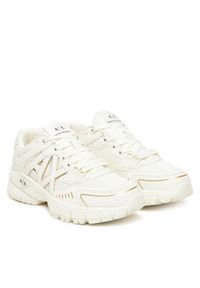 Armani Exchange Sneakersy XW002153 AF19535 MZ128 Écru. Materiał: materiał
