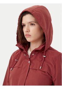 only - ONLY Parka New Starline 15218612 Czerwony Regular Fit. Kolor: czerwony. Materiał: syntetyk #3