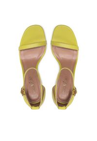 DeeZee Sandały LS5133-10 Żółty. Kolor: żółty. Materiał: skóra #5