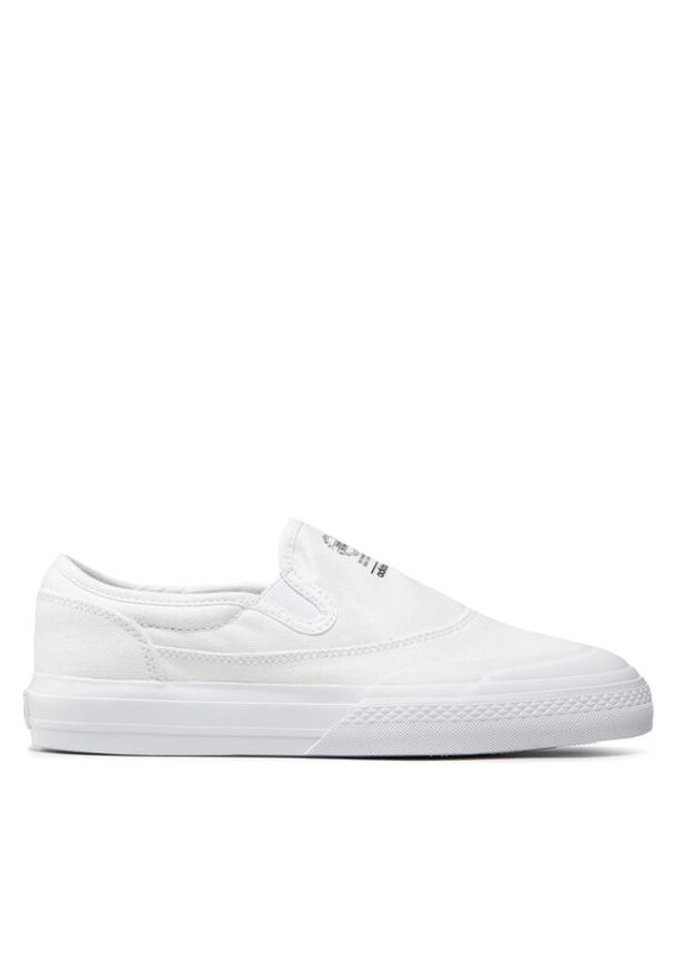 Adidas - adidas Sneakersy Nizza Rf Slip S23725 Biały. Kolor: biały. Materiał: materiał