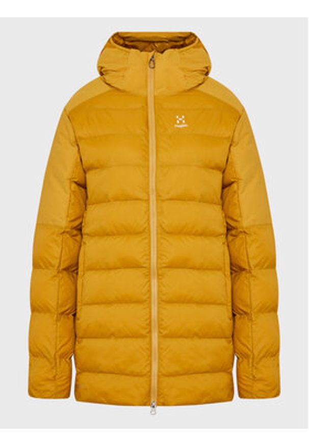 Haglöfs Kurtka przejściowa Dala 605632 Żółty Regular Fit. Kolor: żółty. Materiał: syntetyk