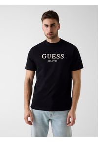 Guess T-Shirt 182676 Czarny Classic Fit. Kolor: czarny #1