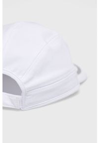 New Balance Czapka kolor biały z nadrukiem. Kolor: biały. Wzór: nadruk
