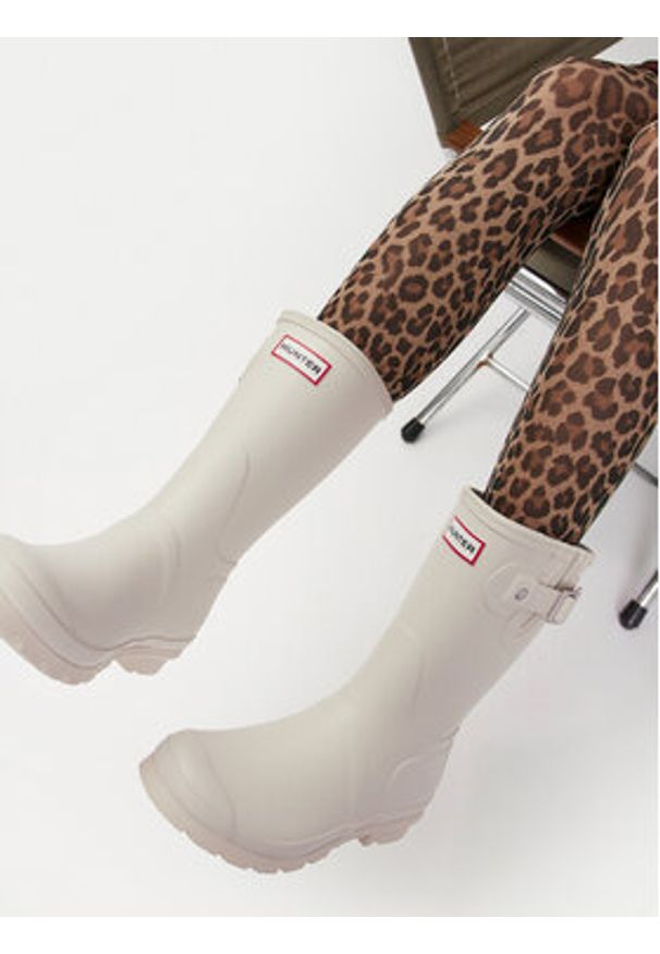 Hunter Kalosze HFW-002 Biały. Kolor: biały. Materiał: kauczuk