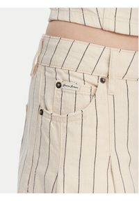 Guess Jeans Szorty jeansowe W6GDY5 D7961 Écru Loose Fit. Materiał: bawełna #5