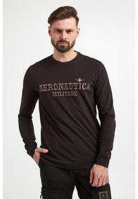 Aeronautica Militare - Longsleeve męski AERONAUTICA MILITARE. Długość rękawa: długi rękaw