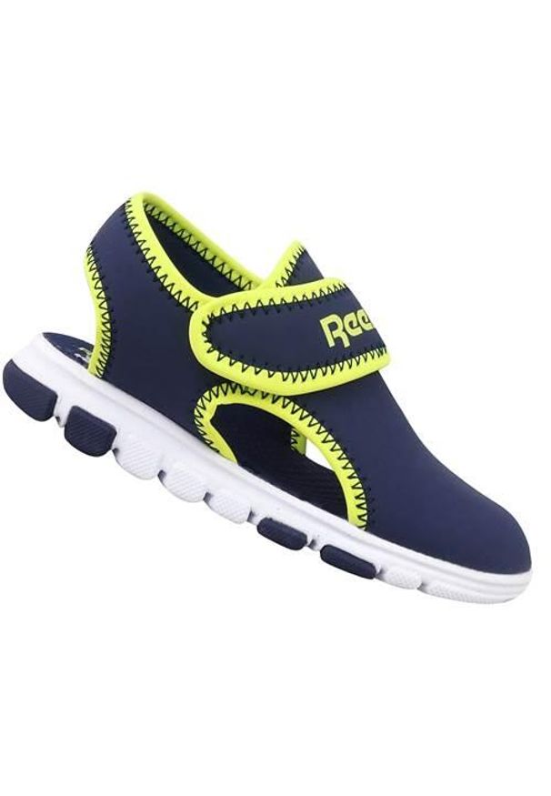 Buty do chodzenia niemowlęce Reebok Wave Glider Iii. Zapięcie: rzepy. Kolor: niebieski. Materiał: guma, syntetyk, materiał. Sport: turystyka piesza