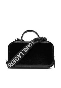 Karl Lagerfeld Jeans Torebka B1W30141 Czarny. Kolor: czarny. Materiał: skórzane #4