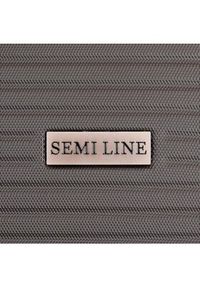 Semi Line Walizka kabinowa T5583-2 Brązowy. Kolor: brązowy
