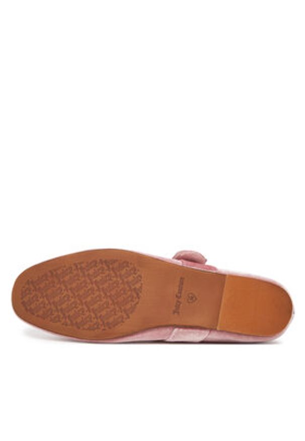 Juicy Couture Baleriny WS23499-01A Różowy. Kolor: różowy. Materiał: materiał
