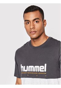 Hummel T-Shirt Unisex Legacy Manfred 213716 Szary Regular Fit. Kolor: szary. Materiał: bawełna #4