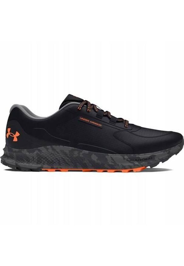 Buty do biegania męskie Under Armour 3028371001UACHARGEDBANDITTR3. Zapięcie: sznurówki. Kolor: czarny, wielokolorowy. Materiał: syntetyk, tkanina, materiał. Szerokość cholewki: normalna