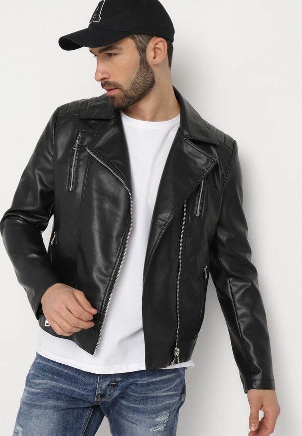 Born2be - Biała Koszulka Bawełniana z Ozdobnym Nadrukiem na Przodzie Ulitiama. Okazja: na co dzień. Kolor: biały. Materiał: bawełna. Wzór: nadruk. Styl: casual