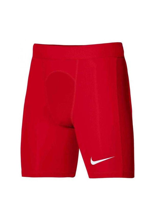 Nike - Męskie Spodenki Kompresyjne Pro Strike DriFIT. Kolor: czerwony. Sport: turystyka piesza