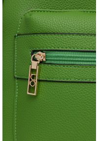 Nobo plecak damski kolor zielony duży gładki. Kolor: zielony. Wzór: gładki #5