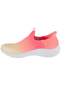 skechers - Buty sportowe Sneakersy damskie, Slip-Ins Ultra Flex 3.0 - Beauty Blend. Kolor: różowy. Sport: turystyka piesza