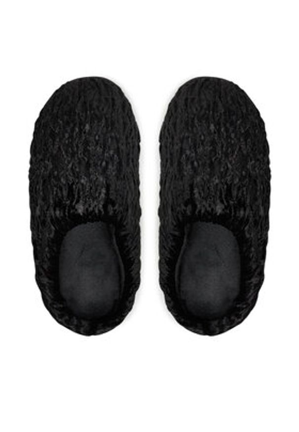 Subu Kapcie Celosia Czarny. Kolor: czarny. Materiał: materiał
