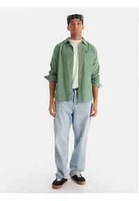 Quiksilver Koszula Smoke Trail EQYWT04652 Zielony Regular Fit. Kolor: zielony. Materiał: bawełna #4