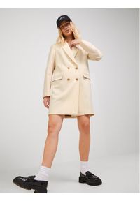 JJXX Sukienka codzienna Mary 12224846 Écru Regular Fit. Okazja: na co dzień. Kolor: beżowy. Materiał: syntetyk. Typ sukienki: proste. Styl: casual