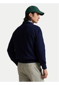 Polo Ralph Lauren Bluza 710766772003 Granatowy Regular Fit. Typ kołnierza: polo. Kolor: niebieski. Materiał: bawełna, syntetyk #4