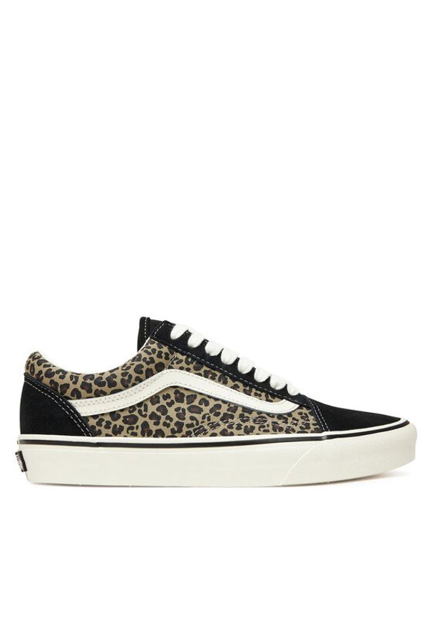 Vans Tenisówki Old Skool VN000D6WYY61 Czarny. Kolor: czarny. Materiał: skóra, zamsz