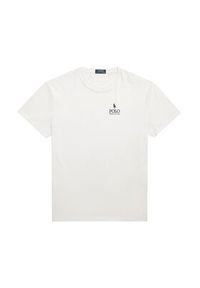Polo Ralph Lauren T-Shirt 710981136001 Biały Regular Fit. Typ kołnierza: polo. Kolor: biały. Materiał: bawełna #3