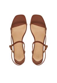 Lauren Ralph Lauren - LAUREN RALPH LAUREN Sandały 802P00097002 Brązowy. Kolor: brązowy. Materiał: skóra #2