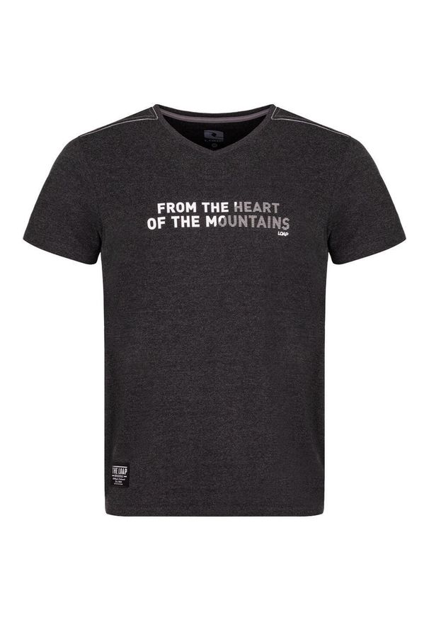Lowa - Męski T-shirt Loaf Alpron M - Oddychająca Bawełna na Aktywne Dni. Kolor: wielokolorowy. Materiał: bawełna