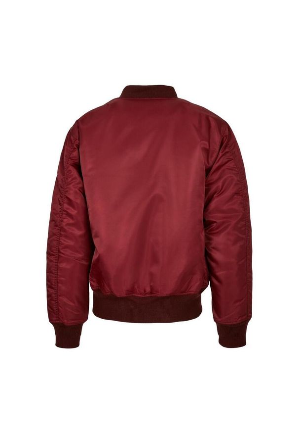 BUILD YOUR BRAND - Męska Kurtka Bomber MA1. Kolor: czerwony, wielokolorowy, brązowy