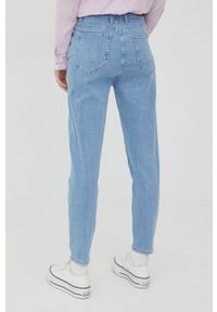Cross Jeans jeansy damskie. Stan: podwyższony. Kolor: niebieski