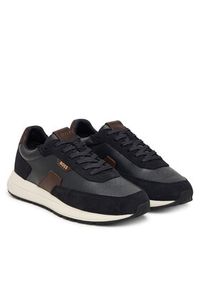 BOSS Sneakersy Vinston 50568951 Granatowy. Kolor: niebieski. Materiał: skóra #6