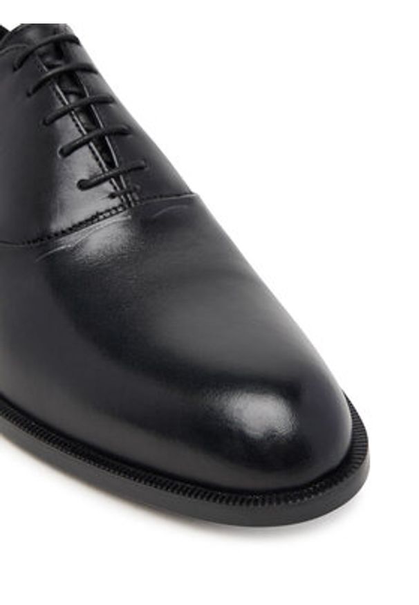 BOSS Półbuty Tayil 50552494 Czarny. Kolor: czarny. Materiał: skóra