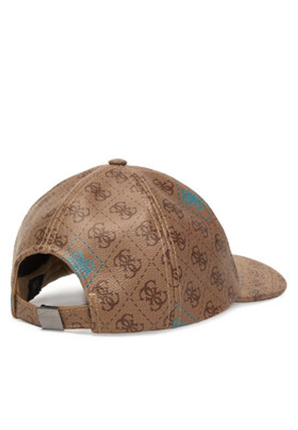 Guess Czapka z daszkiem AM9546 POL01 Beżowy. Kolor: beżowy. Materiał: materiał, poliester