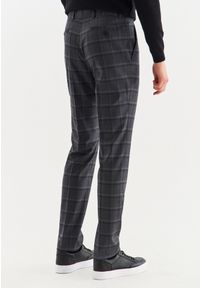 Pako Lorente - PAKO LORENTE – Spodnie garniturowe P22WP-6G-032-S-S. Materiał: wełna. Wzór: kratka #3