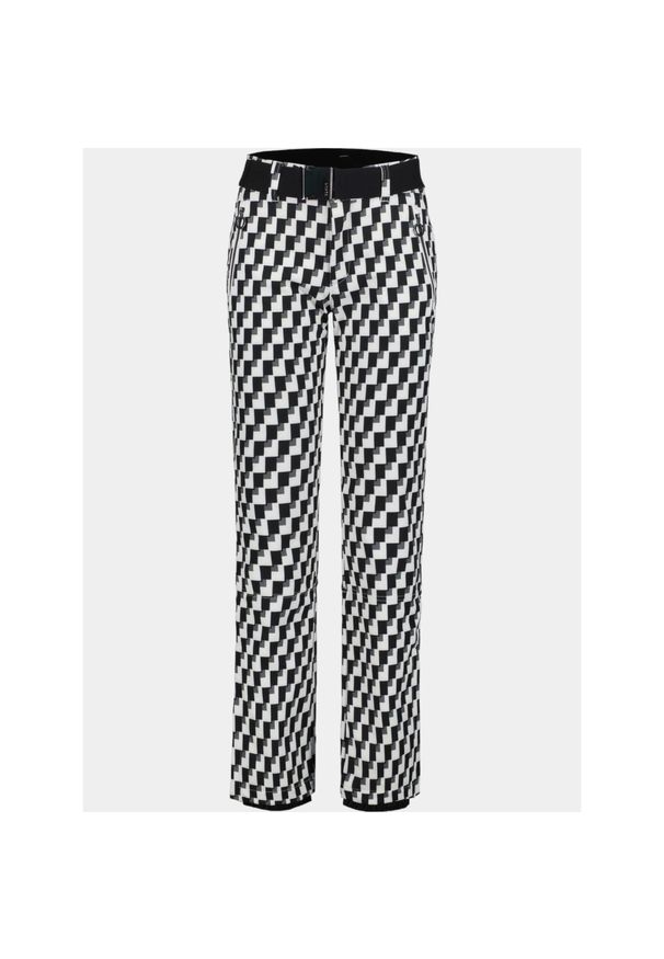 LUHTA - Spodnie Damskie Luhta Joentaus. Kolor: wielokolorowy, biały, czarny. Materiał: materiał. Sezon: lato. Sport: turystyka piesza, narciarstwo