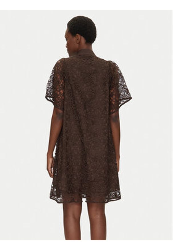 Bruuns Bazaar Sukienka koktajlowa Sago Philly BBW4583 Czarny Loose Fit. Kolor: czarny. Materiał: syntetyk. Styl: wizytowy