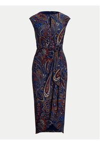 Lauren Ralph Lauren - LAUREN RALPH LAUREN Sukienka codzienna 250957700001 Kolorowy Slim Fit. Okazja: na co dzień. Materiał: syntetyk. Wzór: kolorowy. Typ sukienki: proste. Styl: casual