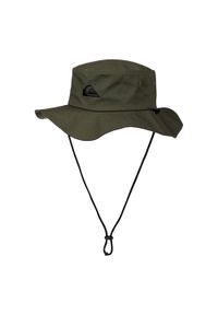 Quiksilver - Kapelusz typu boonie safari dla Mężczyzn BUSHMASTER Brązowy. Kolor: zielony. Materiał: bawełna, tkanina. Wzór: haft #1
