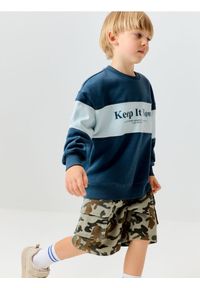 Sinsay - Szorty cargo ze wzorem moro - wielobarwny. Wzór: moro #1