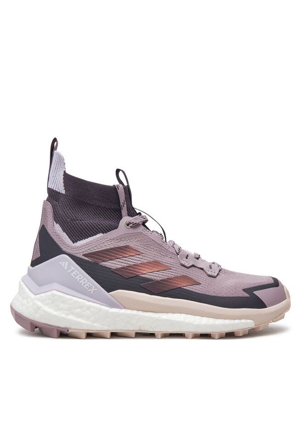 Adidas - Trekkingi adidas. Kolor: fioletowy. Model: Adidas Terrex. Sport: turystyka piesza