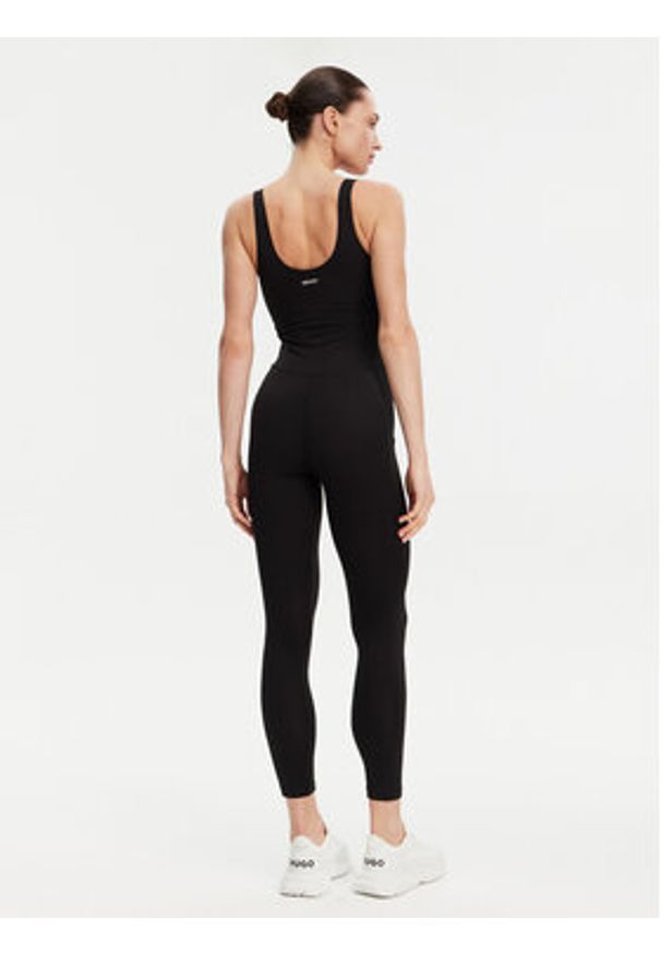 DKNY Sport Kombinezon DP5D4879 Czarny Slim Fit. Kolor: czarny. Materiał: syntetyk. Styl: sportowy