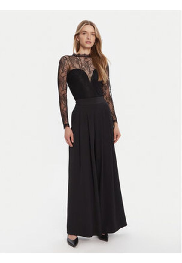 Rinascimento Body CFC0126159003 Czarny Slim Fit. Kolor: czarny. Materiał: syntetyk