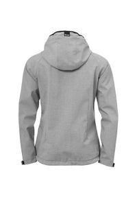KEMPA - Kurtka damska Kempa Core 2.0 Softshell Caution. Typ kołnierza: kaptur. Kolor: szary. Materiał: softshell. Sport: piłka ręczna, fitness #1