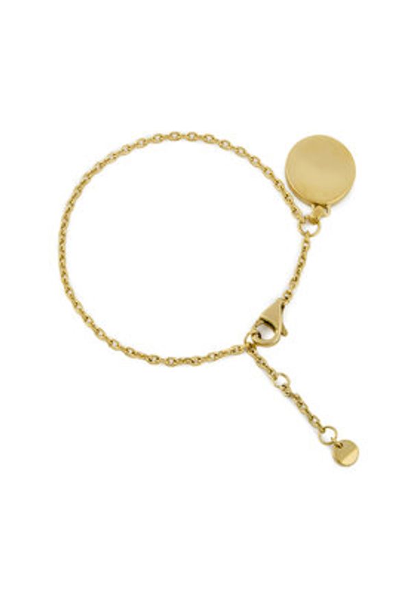 Skagen Bransoletka SKJ1751710 Złoty. Materiał: metalowe. Kolor: złoty