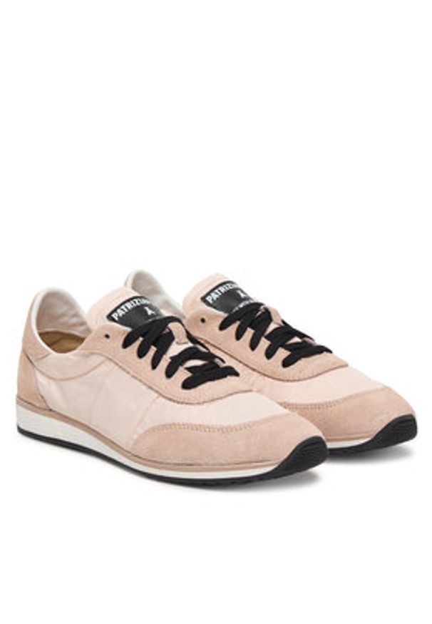 Patrizia Pepe Sneakersy 2Z0054/V040-F301 Różowy. Kolor: różowy. Materiał: skóra, zamsz
