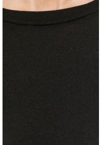 Max Mara Leisure sweter jedwabny damski kolor czarny lekki. Kolor: czarny. Materiał: jedwab. Długość rękawa: długi rękaw. Długość: długie #2