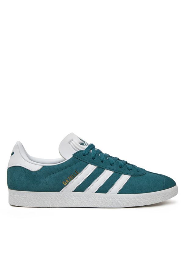 Adidas - adidas Sneakersy Gazelle JH5383 Zielony. Kolor: zielony. Materiał: skóra, zamsz. Model: Adidas Gazelle