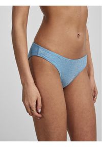 Pieces Dół od bikini 17134695 Błękitny. Kolor: niebieski. Materiał: syntetyk