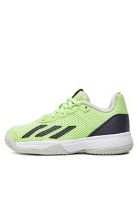 Adidas - adidas Buty Courtflash Tennis IF0455 Zielony. Kolor: zielony #2